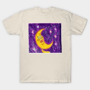 Kitty in the Moon T-Shirt